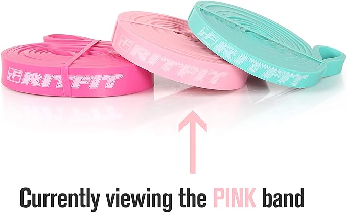 RitFit Pull Up Assist Band - Premium Resistance Band for Pull Up Assistance, Resistance Training, Body Stretching, Powerlifting, Mobility Training-GravixFit