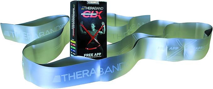 THERABAND CLX Resistance Band with Loops-GravixFit