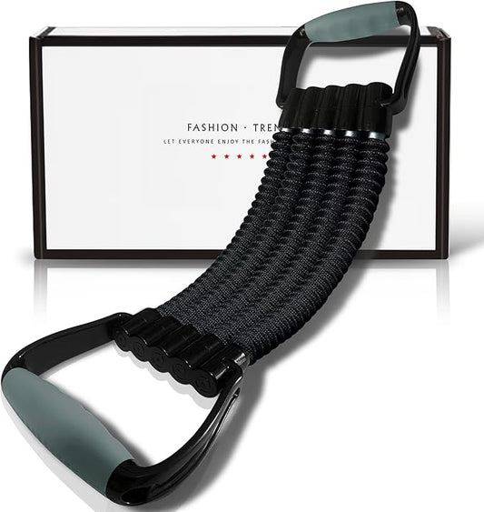 5-Level Chest Expander with Adjustable Resistance Bands, Exercise Band with Handle, Suitable for Men and Women of Different Strength Classes Fitness, Yoga, Training Home Gym Equipment-GravixFit