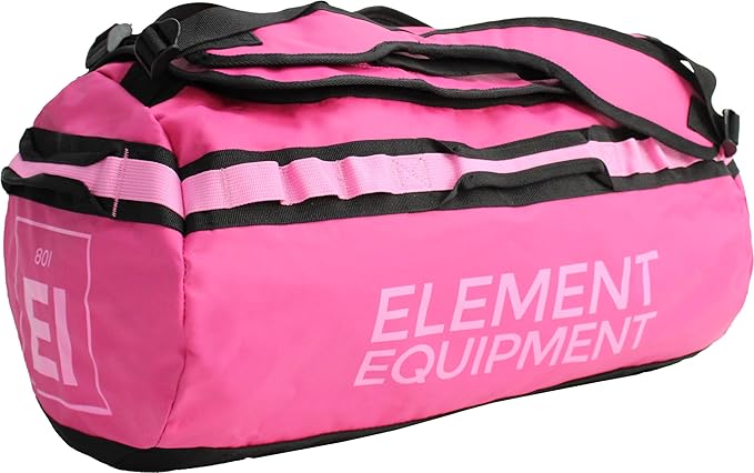 Element Equipment Trailhead Duffel Bag Shoulder Straps Waterproof Fuschia/Pink Small-GravixFit