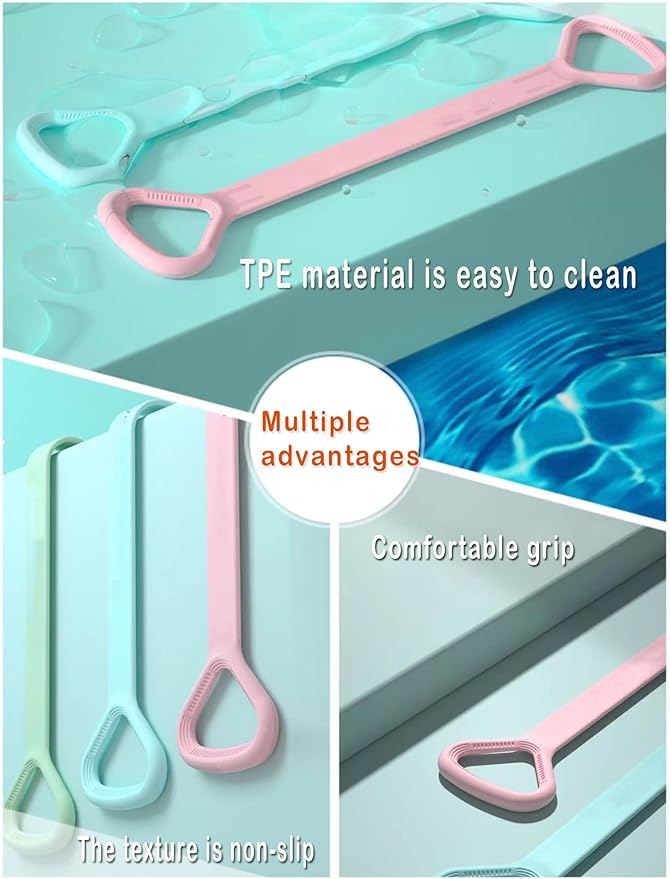 Figure 8 Resistance Band, Arm Back Shoulder Exercise Elastic Rope Stretch Fitness Band, Foot, Leg, Hand Stretcher, Arm Exerciser for Yoga Pilates Stretching Physical Therapy, Home Gym Workout-GravixFit