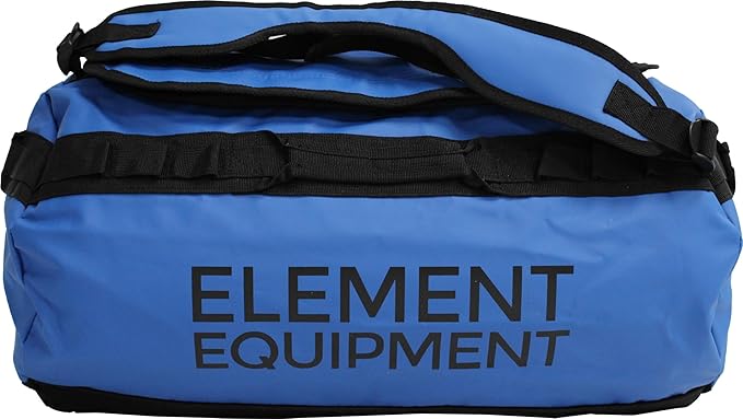Element Equipment Trailhead Duffel Bag Shoulder Straps Waterproof Imperial Blue Medium-GravixFit