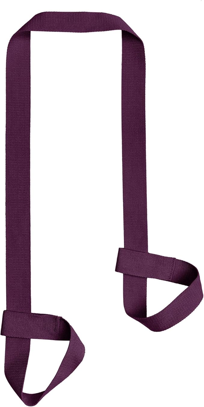 ZOOEASS Yoga Mat Strap, Adjustable Durable Yoga Mat Carrier & Stretching Strap, Multiple Color Choices-GravixFit