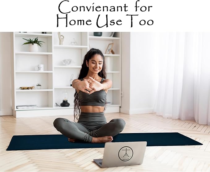 Tatago Hot Yoga Towel Non Slip Grip in 2 Sizes. Premium Yoga Towels for Hot Yoga Non Slip, Hot Pilates Mat Towel or Yoga Mat Towel Thicker, Softer, More Absorbant & Durable!-GravixFit