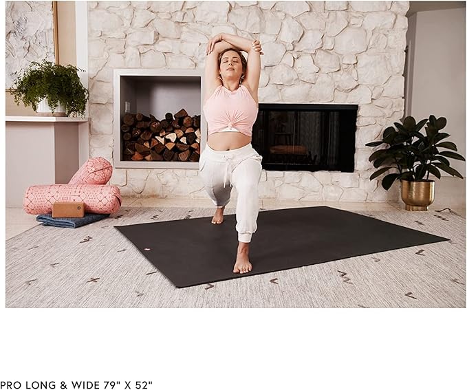 Manduka PRO Yoga Mat - 6mm | Lifetime Durability | Hygienic Construction | Premium Studio Quality | Teacher Approved-GravixFit