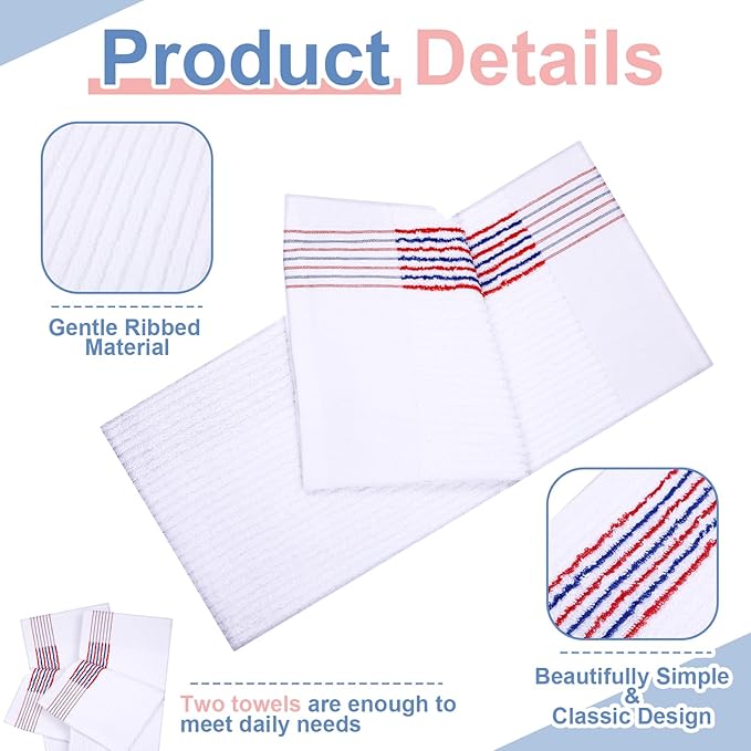 Mixweer Caddy Golf Towel 22" x 42" Large Caddy Towel Camping Sport Towels Cotton Soft Towels for Man Golf Lovers-GravixFit