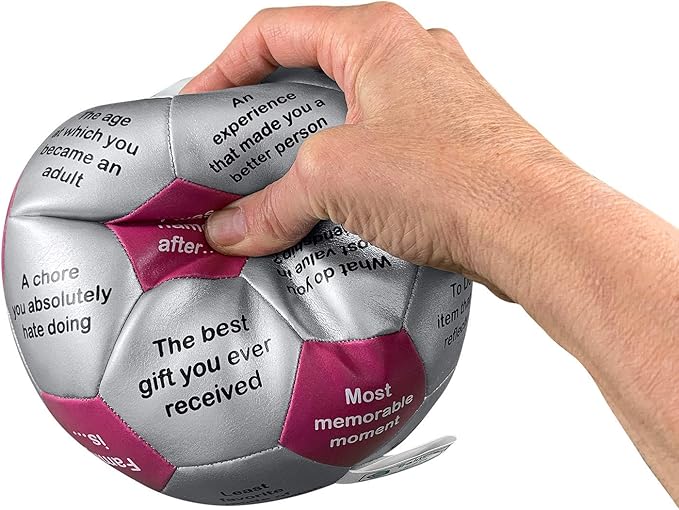 Trainers Warehouse 6" Thumball Collection, 32 Prompts for Conversation, Team Building, Relationship and Training-GravixFit