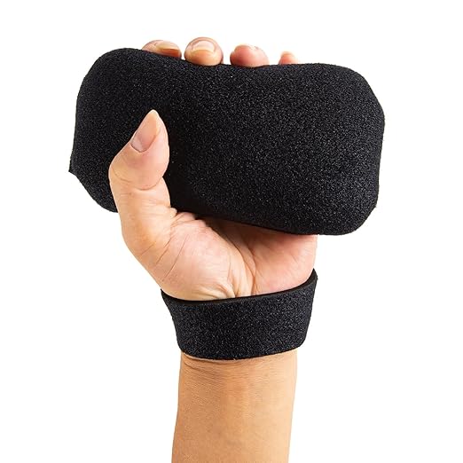 Palm Protector for Hand Contracture Palm Grip Finger Contracture Cushion for Arthritis, Skin Breakdown, Stroke Patient Rehab Hand Exercisers Contracture Prevention Pad-GravixFit