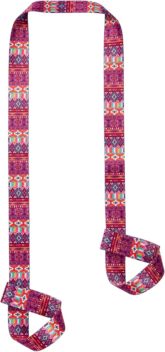 ZOOEASS Yoga Mat Strap, Adjustable Durable Yoga Mat Carrier & Stretching Strap, Multiple Color Choices-GravixFit