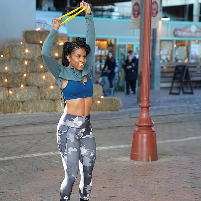 Beachbody Resistance Bands for Booty and Thigh Workouts, Unisex Strength Workout Exercise Loops for Women & Men, Light, Medium & Heavy Resistance Levels, 12 Inch, 3 Pack-GravixFit