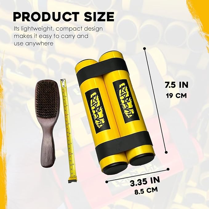 RipStick, Workout Equipment for Joint Rehab, Shoulder and Resistance Training, Muscle Building and Core Workout Equipment with 6 Adjustable Resistance Bands-GravixFit