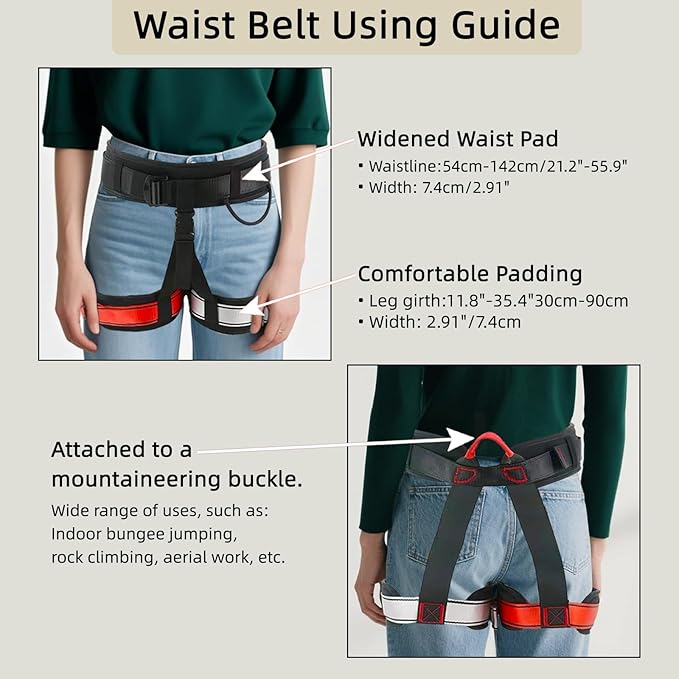 Bungee Fitness Set, Heavy Resistance Band Set, Professional 4D Yoga Bungee Rope Workout Equipment W/6 Sizes, for Home Gym Training & Fitness(Not for Extreme Sports)-GravixFit