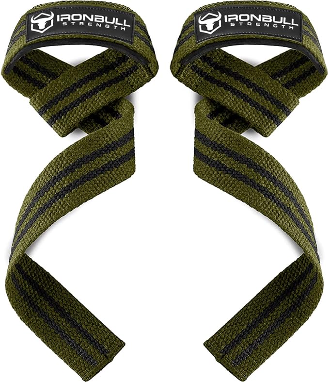 Lifting Wrist Straps for Weightlifting (1 Pair) – Padded Lifting Straps for Deadlifts, Powerlifting, Strength Training & Bodybuilding – Gym Straps for Men & Women-GravixFit