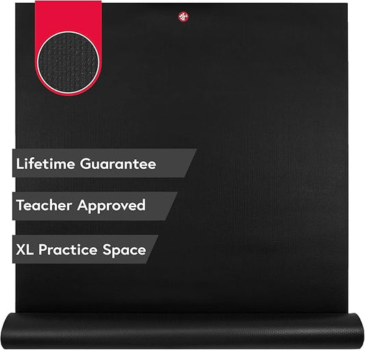 Manduka PRO Yoga Mat - 6mm | Lifetime Durability | Hygienic Construction | Premium Studio Quality | Teacher Approved-GravixFit