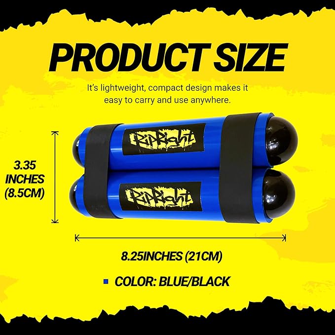 Premium RipStick Pillz, Workout Equipment for Joint Rehab, Shoulder Strength, Resistance Training, and Muscle Building, with 6 Adjustable Resistance Bands-GravixFit