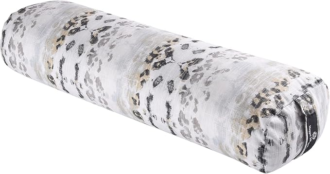 Hugger Mugger Junior Yoga Bolster - Narrower Profile, Very Firm, Great for Smaller Yogis, Heart-Opening poses or Under the Knees, Handmade in USA-GravixFit