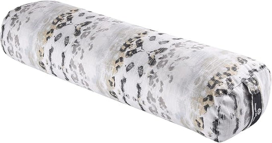 Hugger Mugger Junior Yoga Bolster - Narrower Profile, Very Firm, Great for Smaller Yogis, Heart-Opening poses or Under the Knees, Handmade in USA-GravixFit