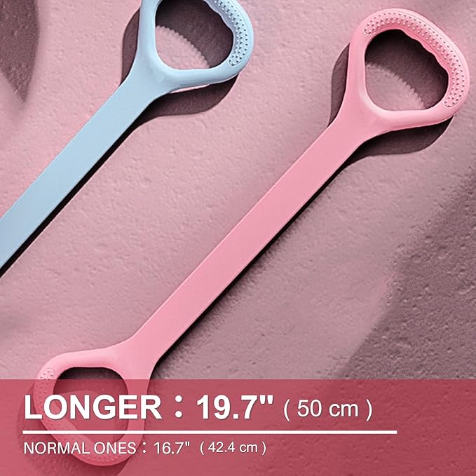 LEZER Figure 8 Resistance Band, Fitness Elastic Rope, Execrise Workout for Arm, Back, Chest and Shoulder, Yoga, Pilates, Stretching, Physical Therapy Equipment-GravixFit