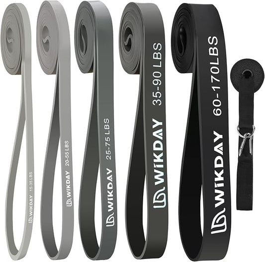 Resistance Bands for Working Out, Exercise Bands, Workout Bands, Pull Up Assistance Bands for Body Stretching Training Physical Therapy Muscle Training for Men & Women-GravixFit