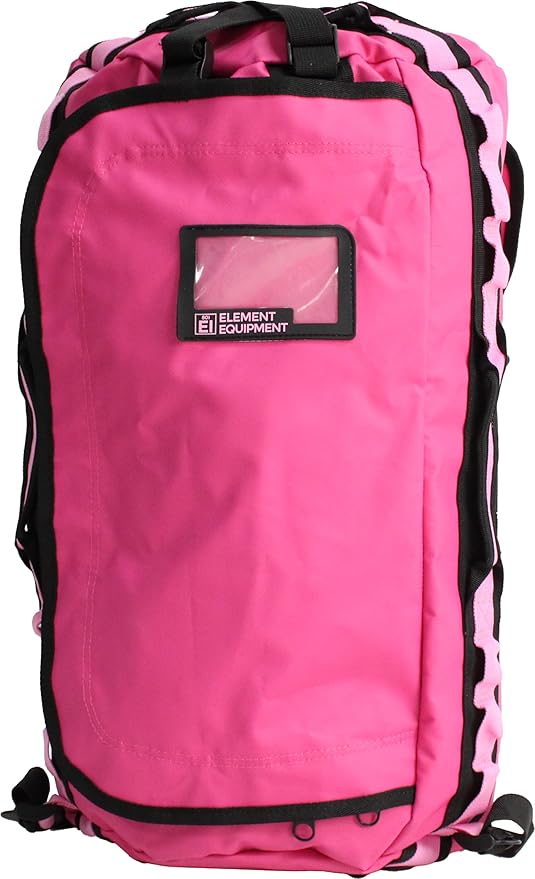 Element Equipment Trailhead Duffel Bag Shoulder Straps Waterproof Fuschia/Pink Small-GravixFit