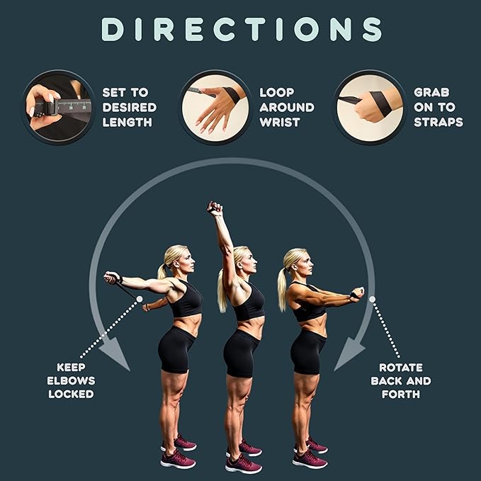 Stretching Strap – Non-Elastic Yoga Strap for Exercise. Stretch Strap for Mobility, Posture Correction & Rehab Stretching Equipment. Yoga Straps for Stretching with Progress Tracker.-GravixFit