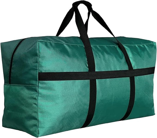 Extra Large Duffle Bag for Travel, Big Foldable Storage Bag - Green-GravixFit
