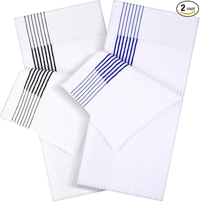 Mixweer Caddy Golf Towel 22" x 42" Large Caddy Towel Camping Sport Towels Cotton Soft Towels for Man Golf Lovers-GravixFit