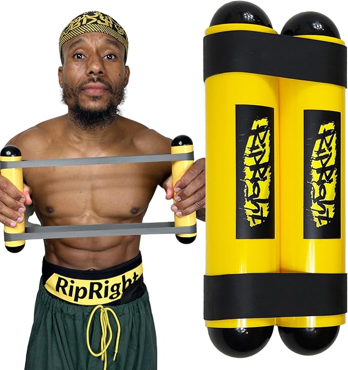 Premium RipStick Pillz, Workout Equipment for Joint Rehab, Shoulder Strength, Resistance Training, and Muscle Building, with 6 Adjustable Resistance Bands-GravixFit
