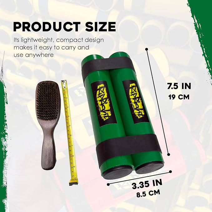 RipStick, Workout Equipment for Joint Rehab, Shoulder and Resistance Training, Muscle Building and Core Workout Equipment with 6 Adjustable Resistance Bands-GravixFit