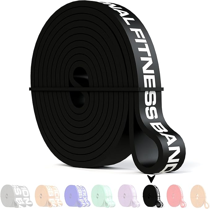 Functional Fitness Pull Up Assist Resistance Bands | Heavy Duty Exercise Bands for Powerlifting, Mobility, and Stretching | Travel Friendly Resistance Bands for Workout-GravixFit