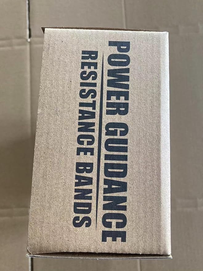 POWER GUIDANCE Pull Up Assist Bands - Stretch Resistance Band - Mobility Band - Powerlifting Bands - by Perfect for Body Stretching, Powerlifting, Resistance Training-GravixFit