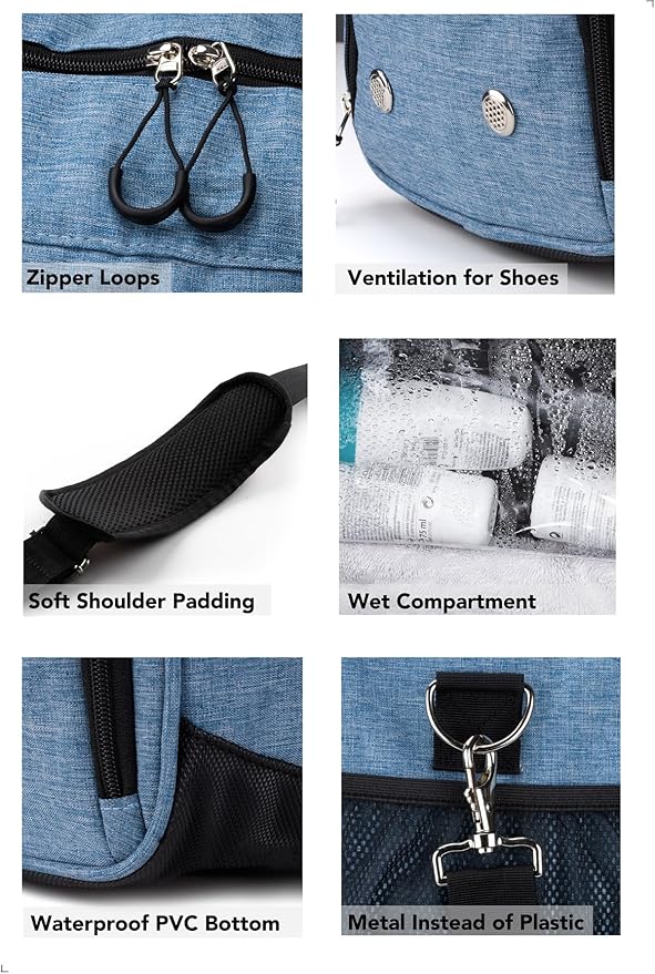 Fitgriff® Gym Bag for Men & Women with Shoe & Wet Compartment - Duffle Bag for Travel, Sports, Fitness & Workout-GravixFit