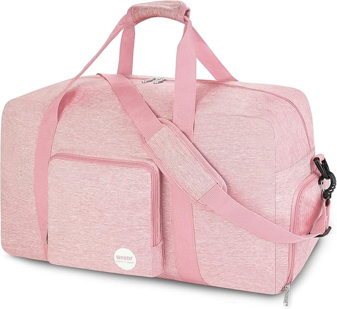 WANDF Foldable Travel Duffel Bag 60-120L Duffle Carry on for Women and Men-GravixFit
