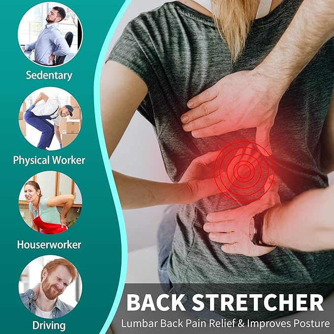 Yoga Wheel for Back Pain Relief, Back Roller Wheel with Extra Cushion, Wider & Thickest Foam, Stretches and Strengthens Core Muscles-GravixFit