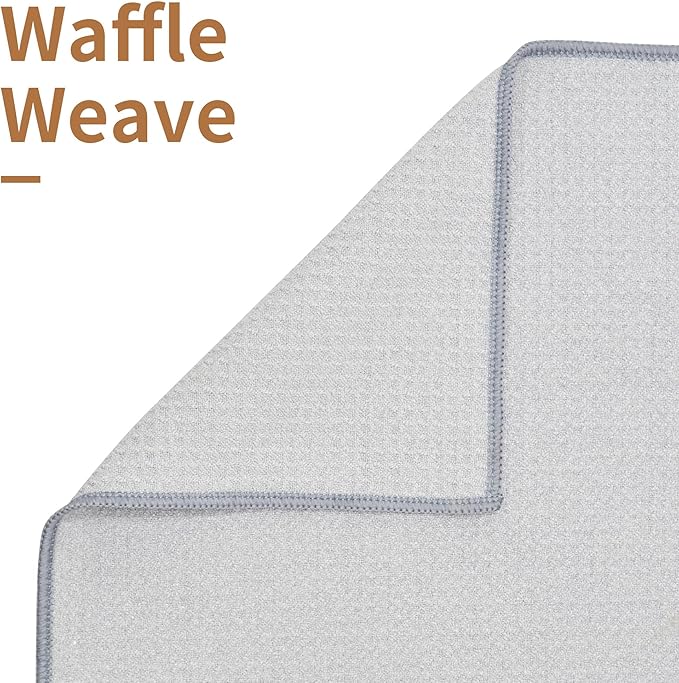 2 Pack Hot Yoga Towel with Grip Dot，Stickyfiber Yoga Mat Towels Non Slip for Hot Yoga,Absorbent Microfiber Sweat Anti-Slip Cover,Bikram,Pilates,Exercise,Fitness-GravixFit