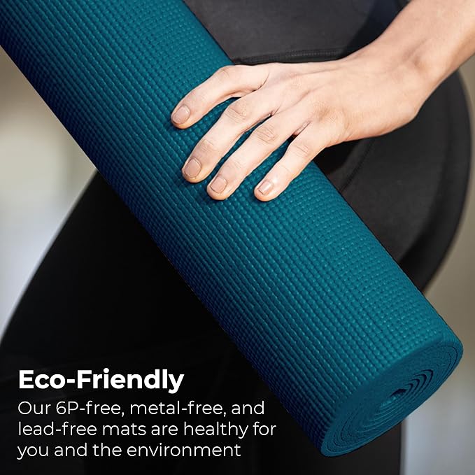 Hello Fit 10-Pack Yoga Mat, 68" x 24" Non Slip Exercise Mat, 4mm Thick Gym Mat for Fitness and Stretching, Bulk Non Toxic Yoga Mats for Schools and Studios-GravixFit