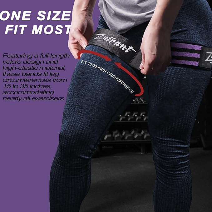 BFR Occlusion Bands for Women Legs Glutes Hip Building, Comfortable Elastic Booty Bands for Blood Flow Training Workouts Fast to Lift Your Butt,Squat,Thigh,Fitness-GravixFit