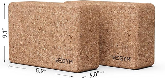 Yoga blocks with Anti-Slip, Comfortable Grip, Sturdy Sides for Secure Workouts at Home, for Yoga, and Pilate Training-GravixFit