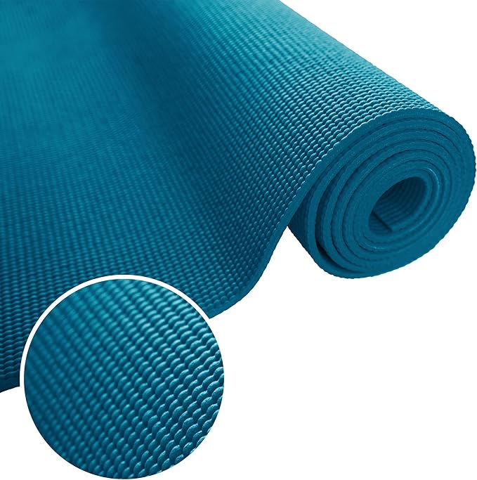 Hello Fit 10-Pack Yoga Mat, 68" x 24" Non Slip Exercise Mat, 4mm Thick Gym Mat for Fitness and Stretching, Bulk Non Toxic Yoga Mats for Schools and Studios-GravixFit