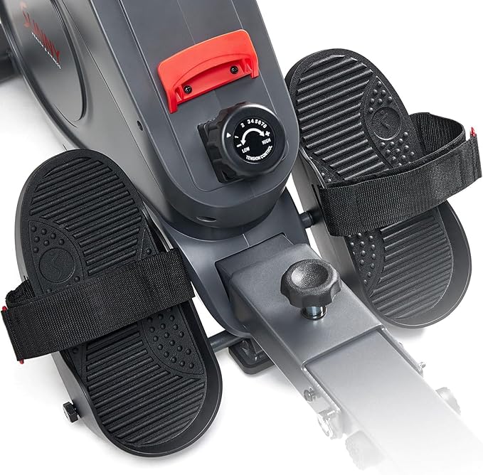 Sunny Health & Fitness Flip & Foldable Rowing Machine for Home w/Extended Slide Rail, Full-Body Workout, Low-Impact, Optional Extra Long Rail, Quiet Rail Cover, Water Motion and Free SunnyFit App-GravixFit