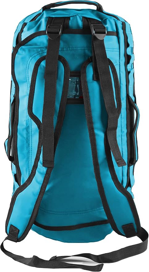 Element Equipment Trailhead Duffel Bag Shoulder Straps Waterproof Teal Medium-GravixFit