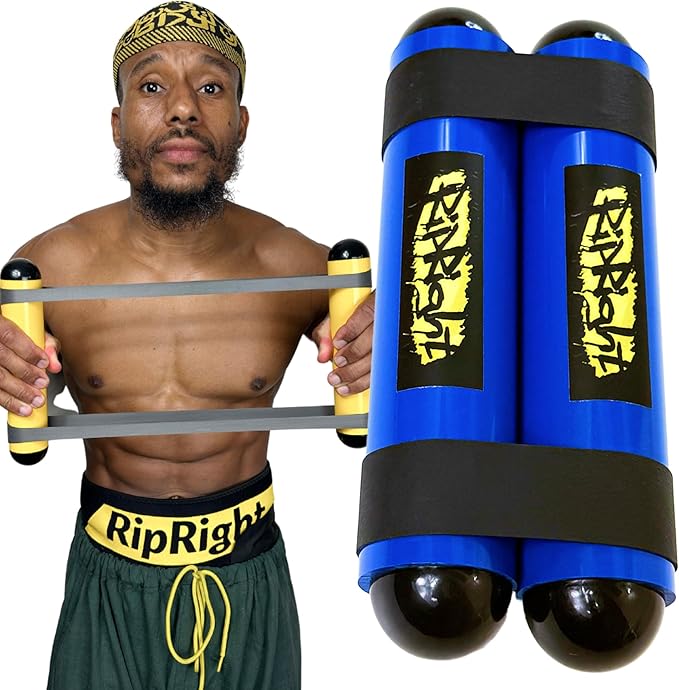Premium RipStick Pillz, Workout Equipment for Joint Rehab, Shoulder Strength, Resistance Training, and Muscle Building, with 6 Adjustable Resistance Bands-GravixFit