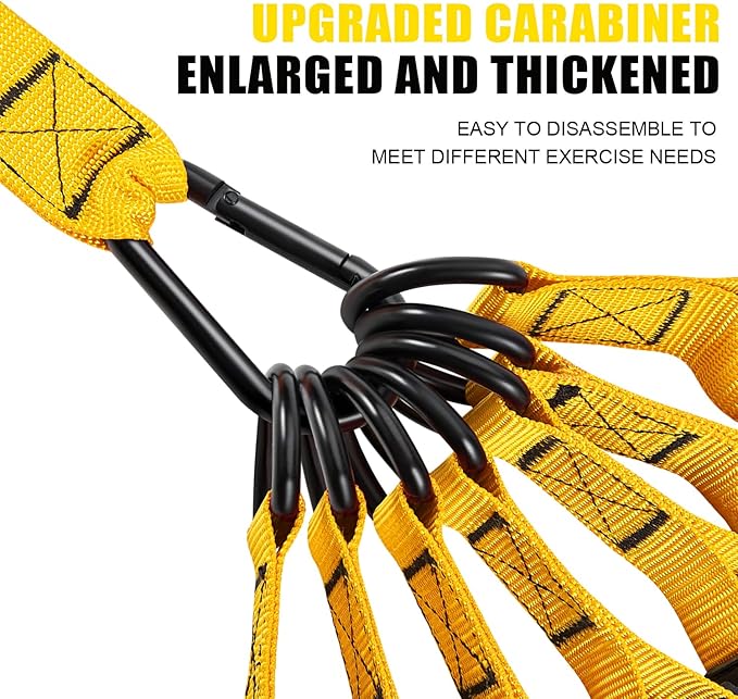 Heavy Resistance Bands for Working Out, 350lbs/450lbs Exercise Bands with Handles, Workout Bands Set for Men, Fitness Weight Bands for Muscle Strength Training, Stretching, Slim, Home Gym Equipment-GravixFit