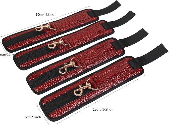 6pcs Black PU Adjustable Straps Sports Training Fitness Gear Home Yoga Set-GravixFit