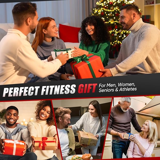 HPYGN Resistance Bands, Exercise Bands for Working Out, Workout Bands Men, Fitness Band with Handle, Door Anchor, Home Gym Equipment for Musle Training, Physical Therapy, Strength Training, Shape Body-GravixFit