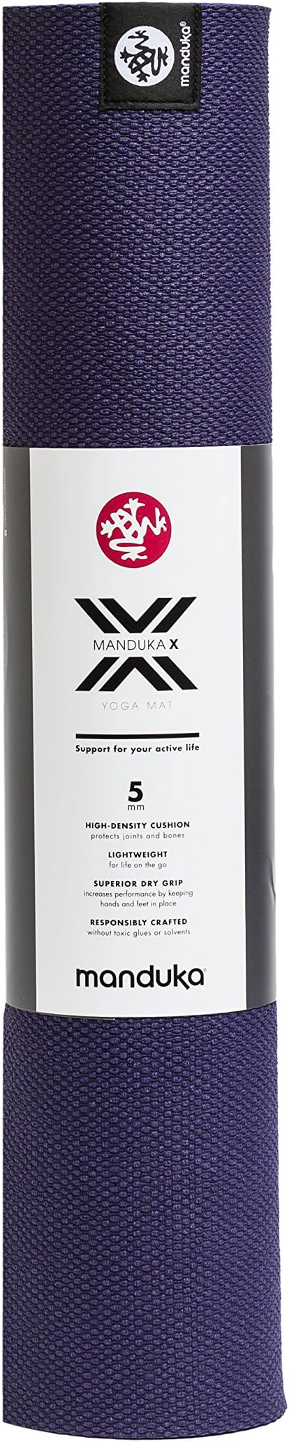 Manduka X Yoga Mat 71" - 5mm | High Performance Fitness Mat | Durable Design | Yoga, Outdoors, Stretching | 71 x 24 inches-GravixFit