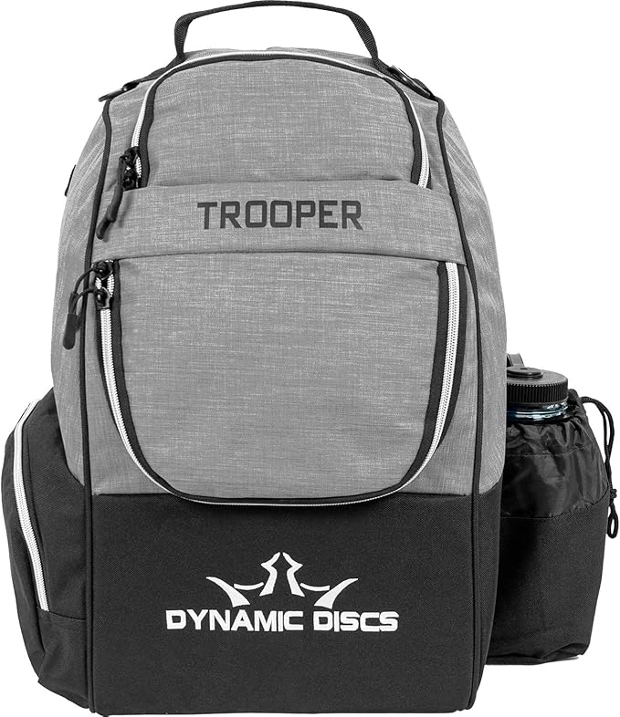 Dynamic Discs Trooper Disc Golf Bag | Large Frisbee Bags with 18+ Discs Capacity | Lightweight & Durable Backpack | Great Gifts or Disc Golf Accessories for Men | Ideal for Beginners & Pro Players-GravixFit