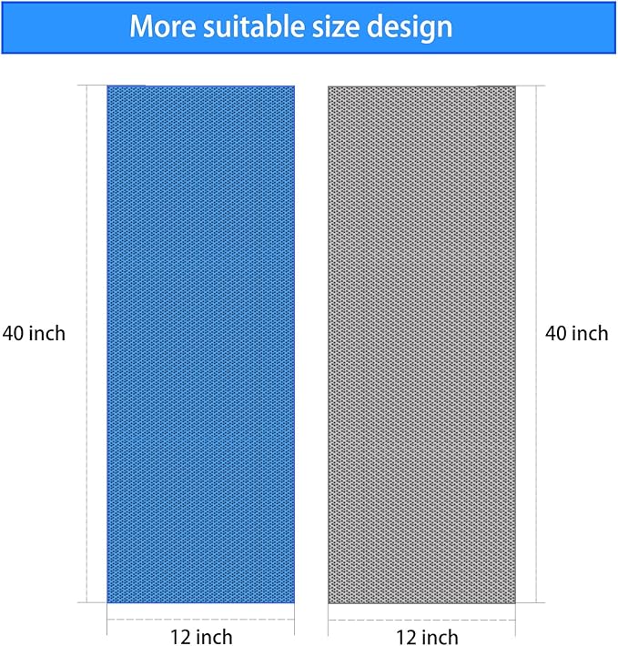 Cooling Towels 40 Pack 40"x 12", 160gsm Bulk Cool Towels, Soft Breathable, Super Absorbent, Quick Cold Towel, for Bowling, Yoga, Travel, Camping, Golf, Football, Hiking, Outdoor Work-GravixFit