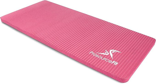 ProsourceFit Extra Thick Yoga Knee Pad and Elbow Cushion 15mm (5/8”) Fits Standard Mats for Pain Free Joints in Yoga, Pilates, Floor Workouts-GravixFit