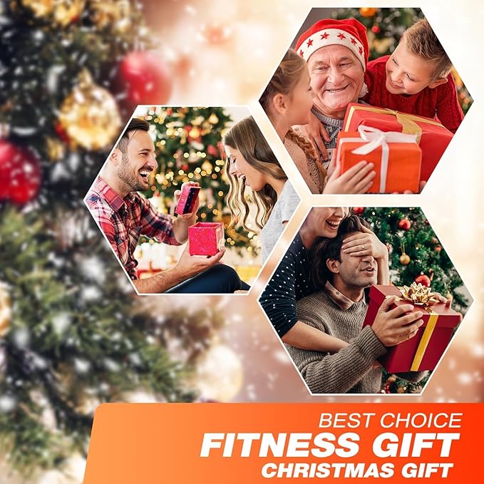 HPYGN Resistance Bands, Heavy Exercise Bands with Handles, Fitness Bands for Working Out, Workout Bands for Men, Weight Bands Set for Muscle Training, Strength, Slim, Yoga, Home Gym Equipment-GravixFit